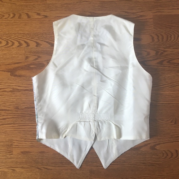 Beautiful Vintage Button Up Vest Size Small - Picture 3 of 4